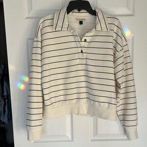 Striped Sweatshirt